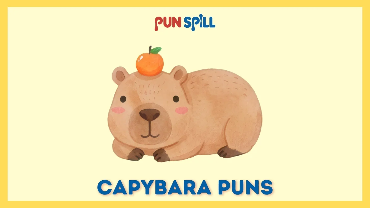 Capybara Puns That Are Absolutely Rodent-iculous