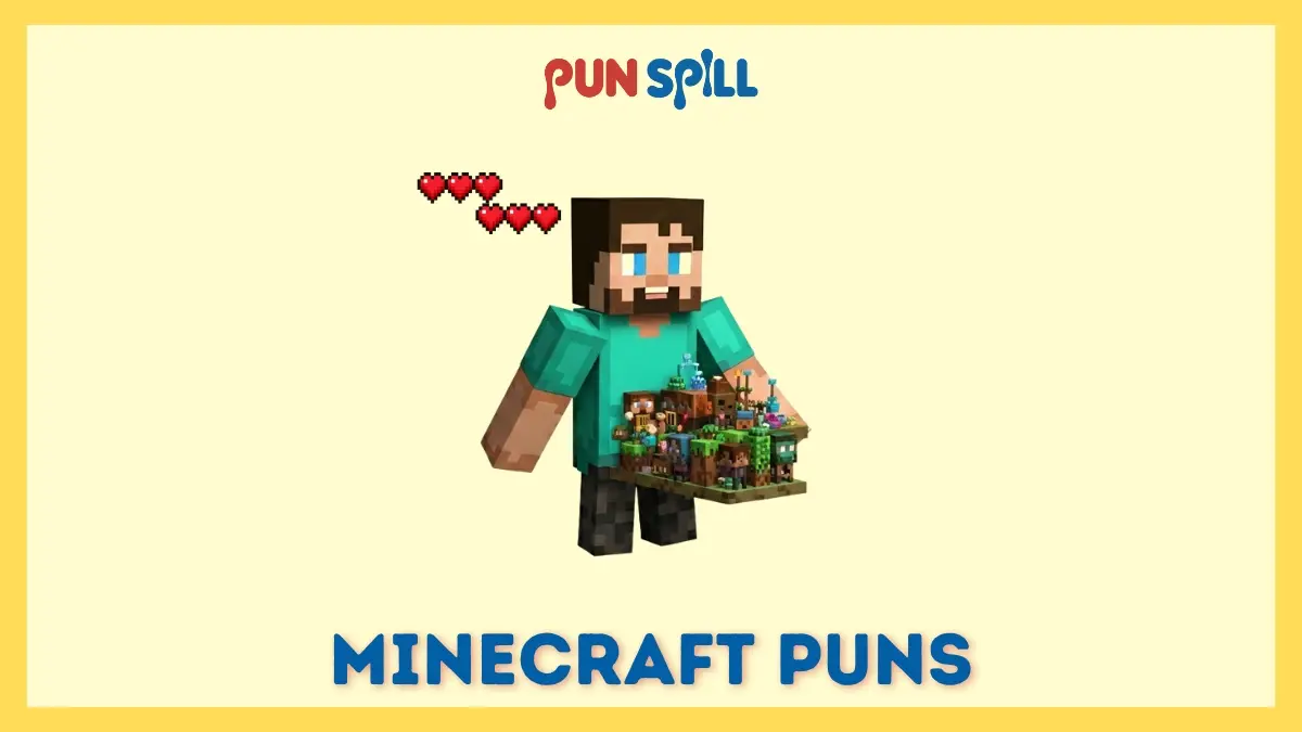 Minecraft puns