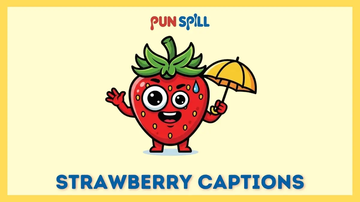 strawberry captions