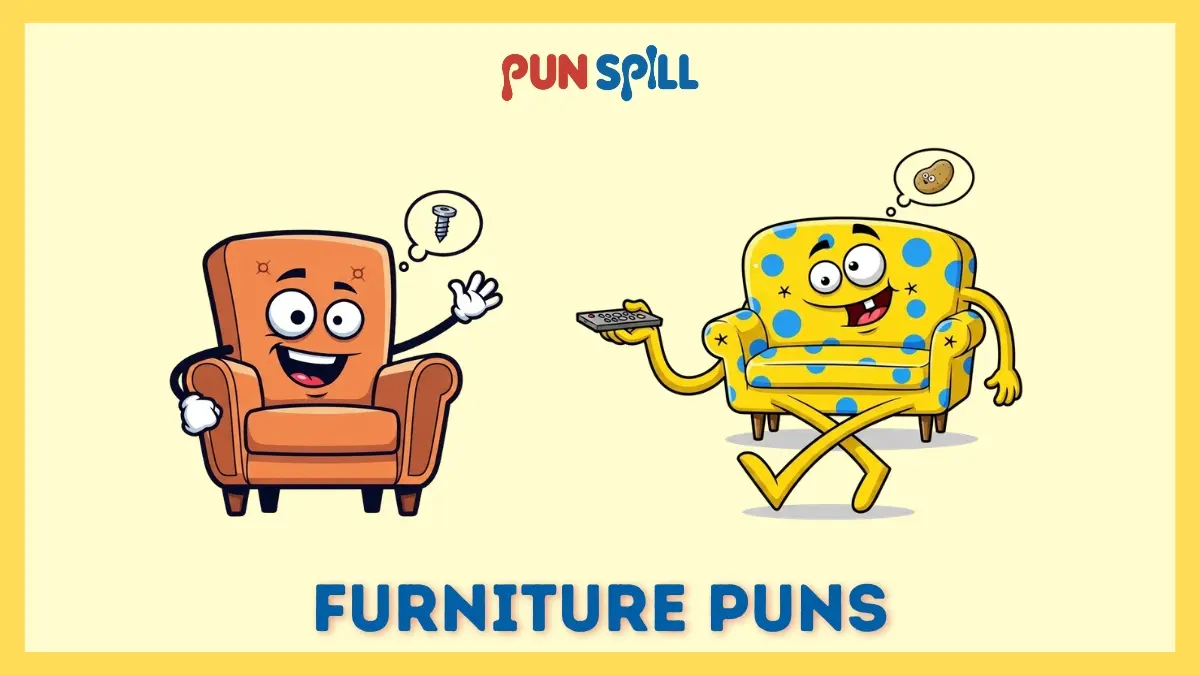 Furniture puns