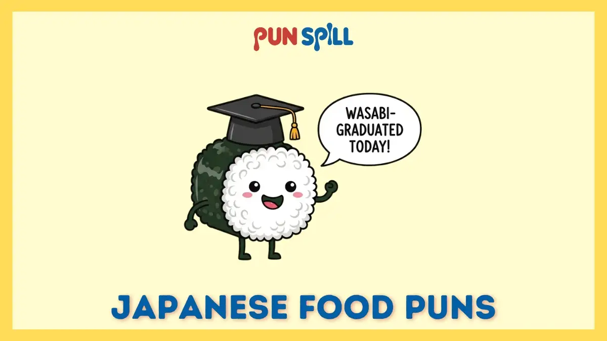 Japanese Food Puns