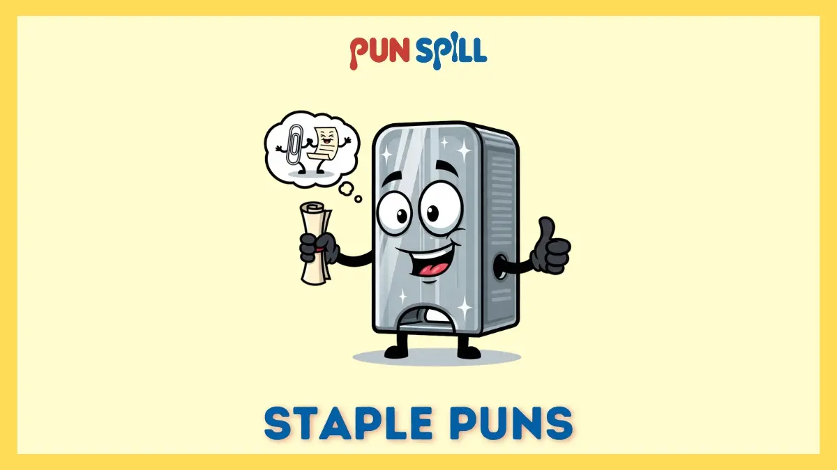 Staple puns