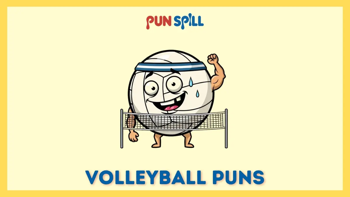 Volleyball puns