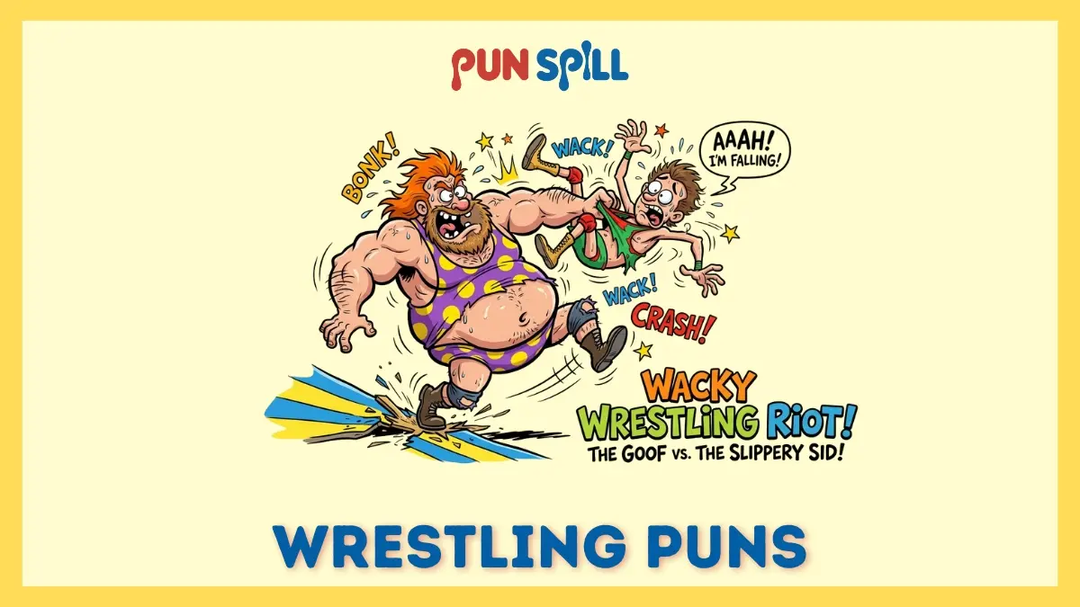 Wrestling puns