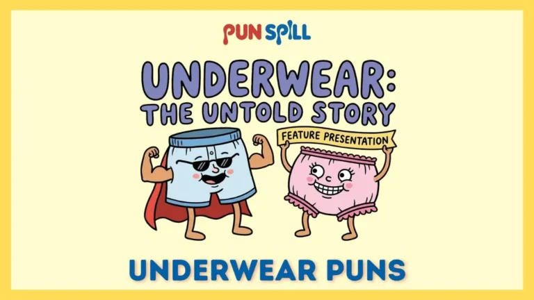 Regretful Underwear Puns to Completely Ruin Your Laundry Day
